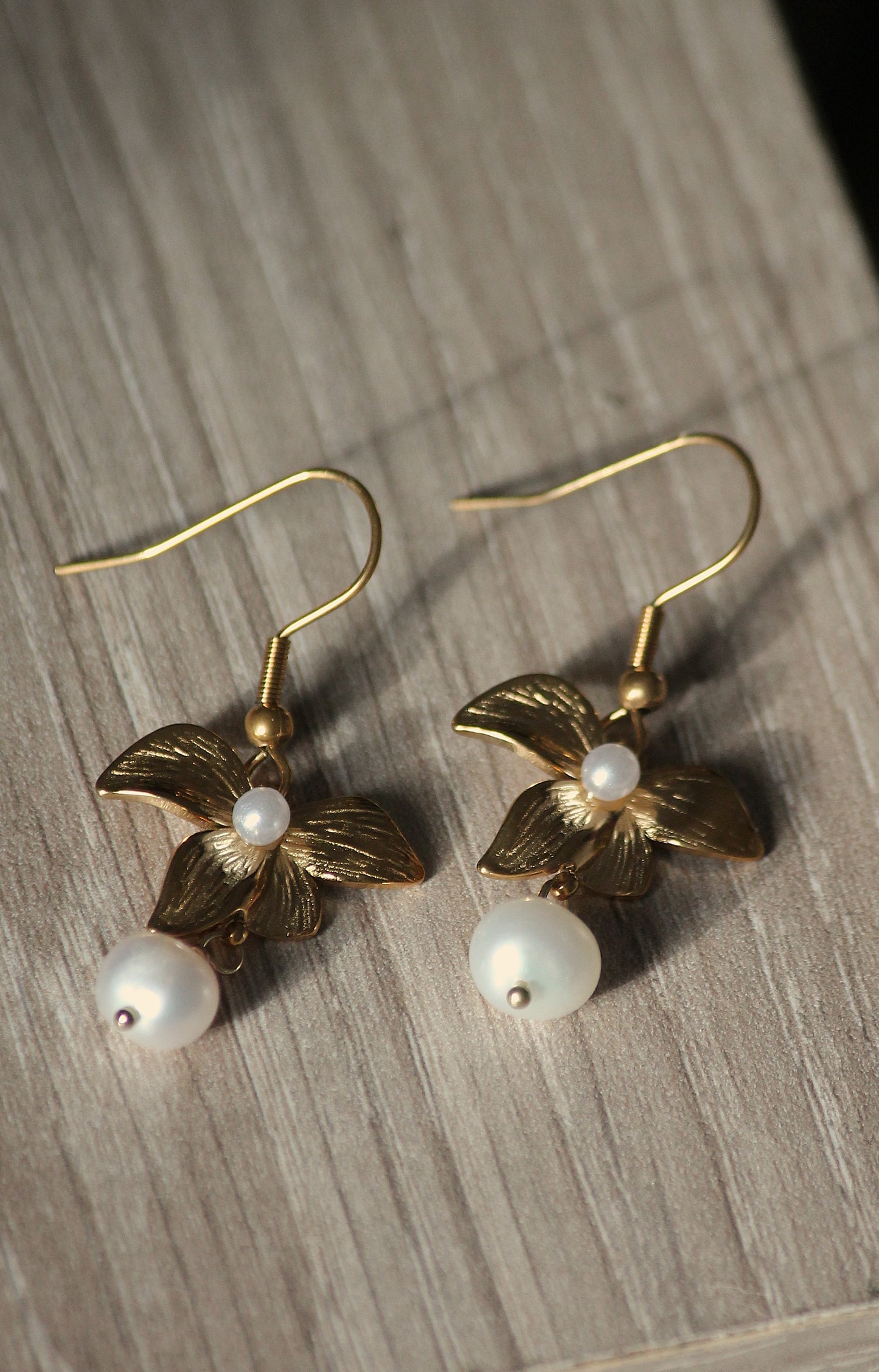 Rose | Boucles d'oreilles