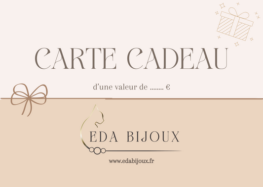 Carte-cadeau EdaBijoux (envoi par mail)