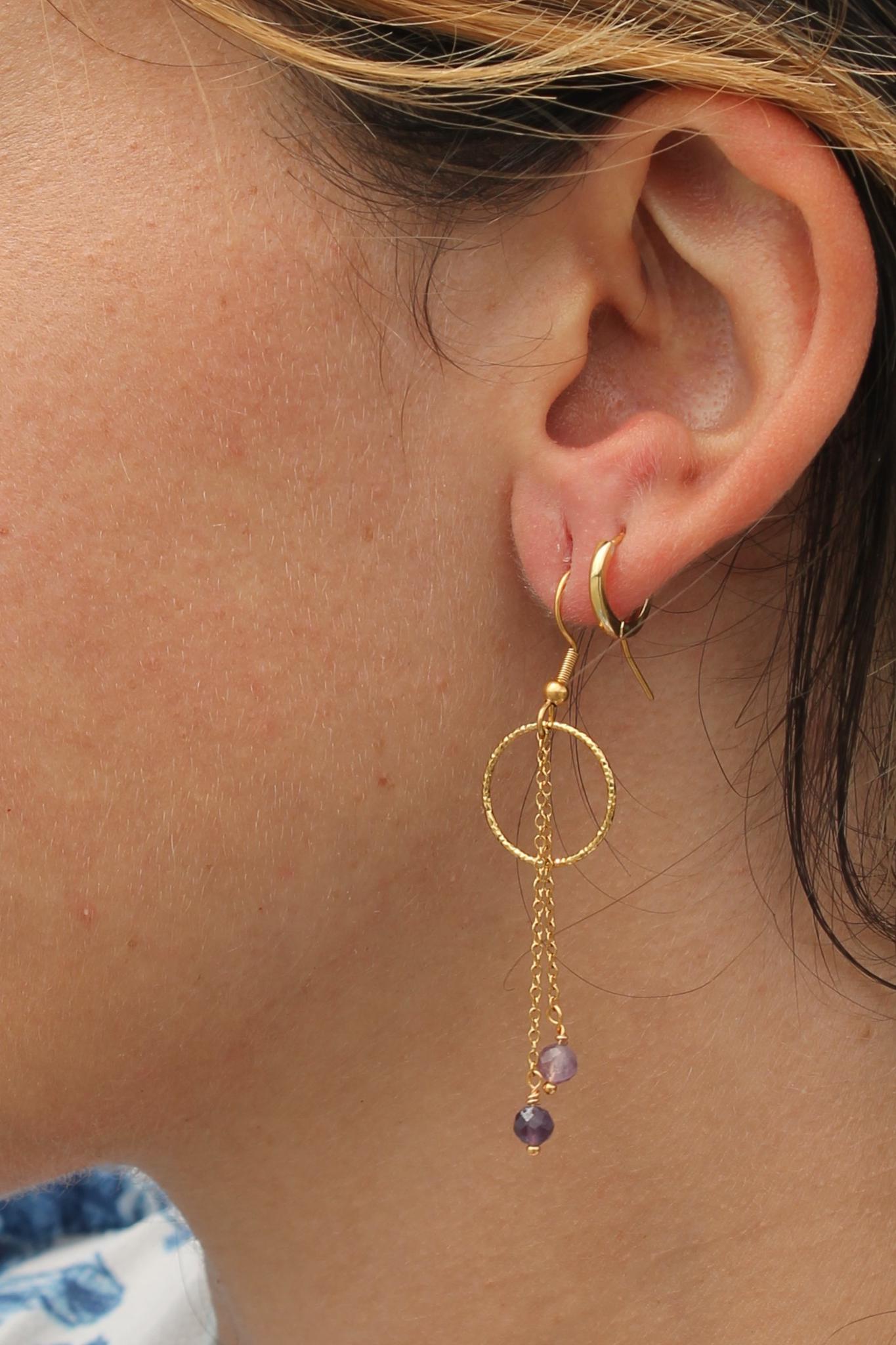 Lucie | Boucles d'oreilles